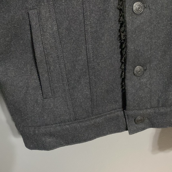 Express Sherpa lined Wool Jacket - Picture 6 of 12